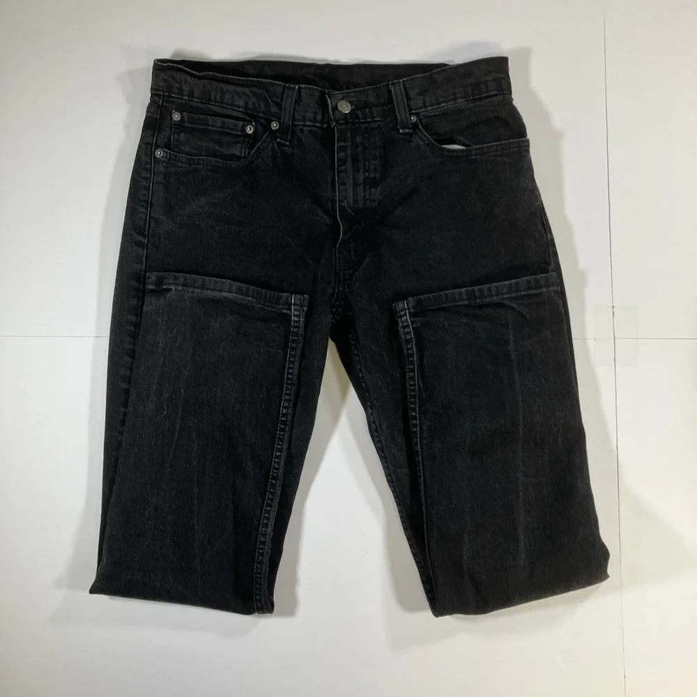 Levi's 511 Jeans Mens 34x30 Black Slim Fit Stretch Denim Pants